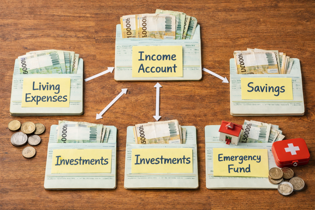 통장 분리와 자산 관리