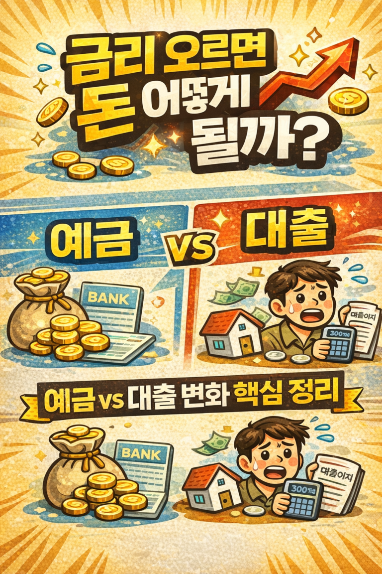 금리 오르면 돈 어떻게 될까?