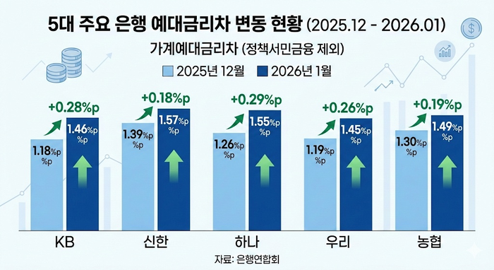 3월 3주차 은행 대출 금리 비교 신용대출 주택담보대출 전세대출 한눈에 정리