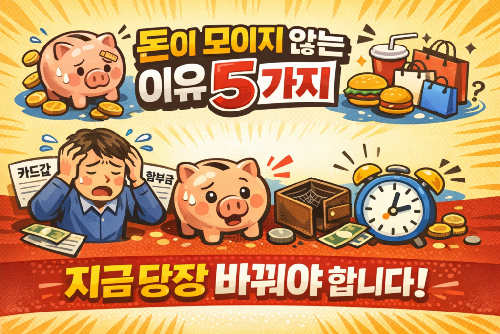 지출 습관과 돈 관리 패턴