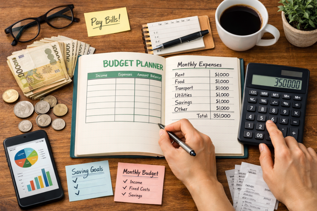 월급 계획과 예산 관리